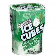 ICE BREAKERS GUM CUBES SPEARMINT 40ct