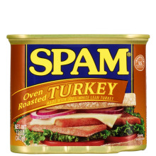 SPAM LUNCH MEAT OVEN ROASTED TURKEY 12oz