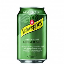 SCHWEPPES GINGER ALE CAN 12oz