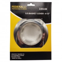 FEDERALLI SS BASKET COVER MESH 4.5in