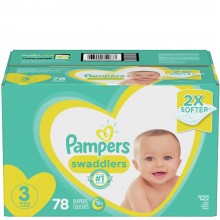PAMPERS SWADDLERS #3 78s