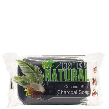 TRUE & NAT SOAP COCONUT CHARCOAL 115g