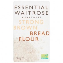 WAITROSE FLOUR BROWN BREAD 1.5kg
