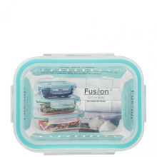 FUSION GLASS CONTAINER RECTANGLE lrg