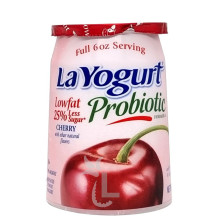 LA YOGURT LOW FAT CHERRY 6oz