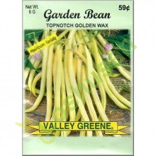 VALLEY GREENE SEEDS GARDEN BEAN GOLD 6g