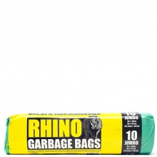 RHINO GREEN GARBAGE BAGS 38x50 10s