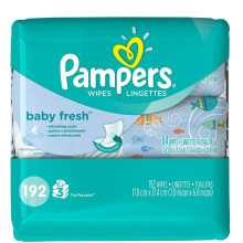 PAMPERS WIPES BABY FRESH RF 3x64s