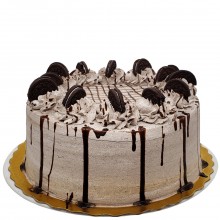 CAKE ROUND COOKIES & CREAM 10in