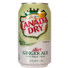 CANADA DRY GINGER ALE DIET 12oz