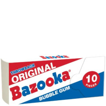 BAZOOKA BUBBLE GUM ORIGINAL 2.5oz