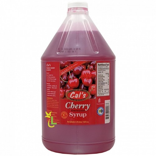 CALS SYRUP CHERRY 3.78L