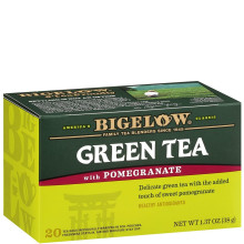 BIGELOW TEA GREEN POMEGRANATE 20s