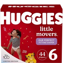 HUGGIES LITTLE MOVERS #6 44s