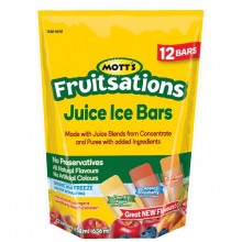 MOTTS FRUITSATIONS JUICE ICE BARS 636ml