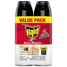 RAID ANT ROACH UNSCENTED 2pk 17.5oz