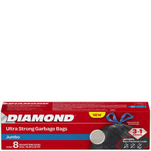 DIAMOND GARBAGE BAGS JUMBO 8s