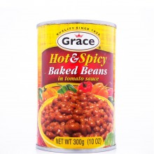 GRACE BEANS BAKED HOT & SPICY 300g