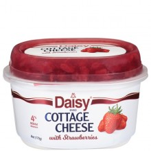 DAISY COTTAGE CHEESE STRAWBERRIES 6oz