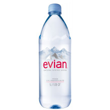 EVIAN MINERAL WATER 1L