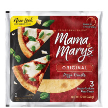 MAMA MARY PIZZA CRUST 3x7in