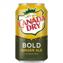 CANADA DRY GINGER ALE BOLD 12oz