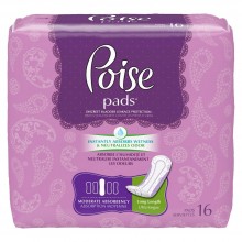 POISE PADS EXTRA PLUS ABS 16s