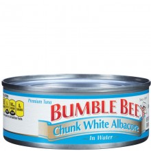 BUMBLE BEE CHUNK ALBACORE WATER 142g