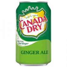 CANADA DRY GINGER ALE 12oz