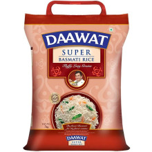 DAAWAT BASMATI RICE SUPER BAG 5kg