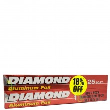 DIAMOND ALUMINUM FOIL 2x25sqft