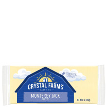 CRYSTAL FARMS MONTEREY JACK BLK 8oz