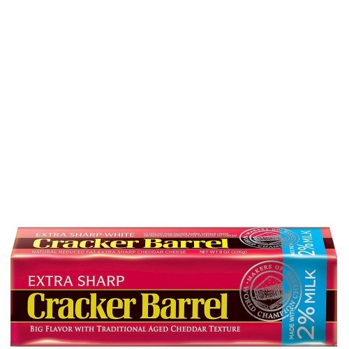 KRAFT CRACKER BARREL EXTRA SHARP 2% 8oz | LOSHUSAN SUPERMARKET