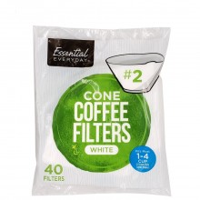ESS EVERY COFFEE FILTER CONE #2 WHT 40s