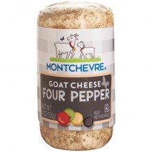 MONTCHEVRE GOAT CHEESE FOUR PEPPERS 4oz