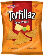 HOLIDAY TORTILLAZ SPICY CHEESE 40g
