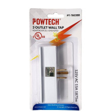 POWTECH 3 OUTLET WALL TAP 1ct
