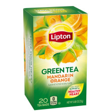 LIPTON TEA GREEN MANDARIN ORANGE 20s