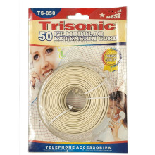 TRISONIC MODULAR EXT CORD IVORY 50ft