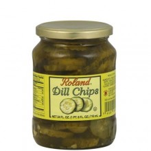 ROLAND DILL PICKLE CHIPS 24oz